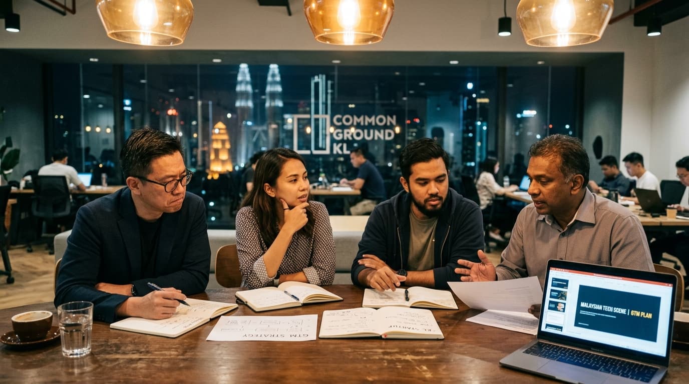 Founders in a Reality Check advisory session at Common Ground, Kuala Lumpur